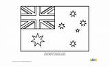 Free Australia Flag Colouring Page  Little Day Out sketch template