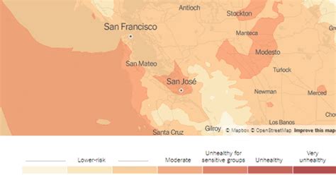 Maps Mania: California Air Pollution & Smoke Maps