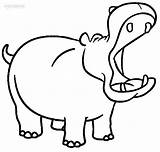 Printable Hippo Coloring Pages For Kids  Cool2bKids sketch template