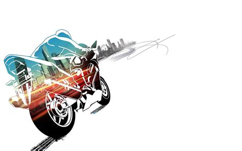 Person riding motorcycle illustration, Burnout (video game), Burnout Paradise, motorcycle HD ...