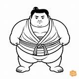 Sumo Wrestling Coloring Page For Kids  Free Printable In 2024 sketch template