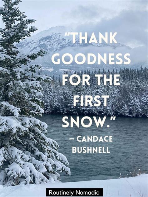 100 Perfect Snow Day Quotes and Captions | Routinely Nomadic