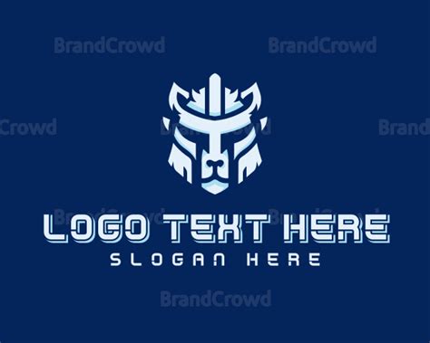 Lion Warrior Helmet Logo | BrandCrowd Logo Maker