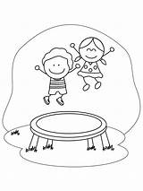 Printable Trampolining Coloring Pages Pdf For Kids  Coloringfoldercom sketch template