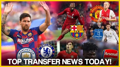 TOP 5 FOOTBALL TRANSFER NEWS TODAY - YouTube