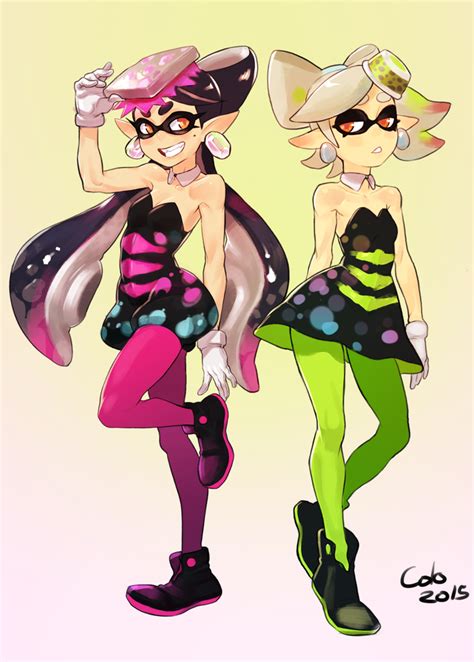 More Callie and Marie fanart is always a good thing. | Splatoon | Splatoon, Splatoon comics ...