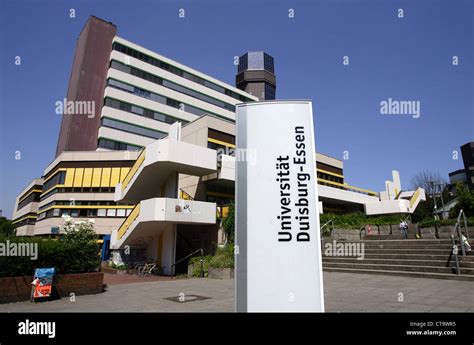 Essen, University of Duisburg-Essen Stock Photo - Alamy