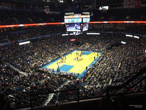 Chesapeake Energy Arena Seating Chart Thunder Games | Cabinets Matttroy