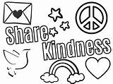 Sprinkle Kindness Like Confetti Coloring Page  Free Printable sketch template