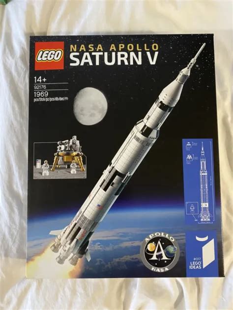 LEGO IDEAS NASA Apollo Saturn V Space Rocket (92176) New £198.00 ...