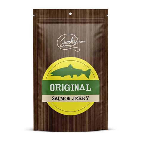 All-Natural Salmon Jerky - 100% Smoke Dried Salmon - JERKY.COM – Jerky.com