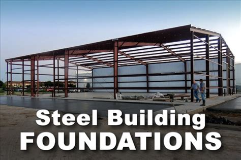 Steel Building Foundations | Rhino Steel Building Systems