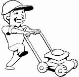 Lawn Mower Coloring Pages Free sketch template
