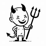 Adorable Halloween Devil coloring Page  Download Print Or Color sketch template