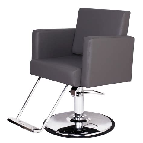 "CANON" Grey Salon Chairs, Grey Styling Chairs, Salon Equipment, Salon ...