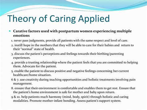 PPT - Jean Watson’s Theory of Caring PowerPoint Presentation, free download - ID:6635334