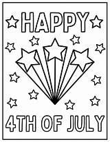 Happy 4th Of July Coloring Sheets Free Printable  Sheet sketch template