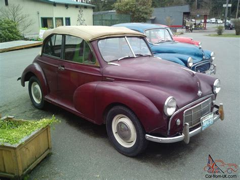 1953 Morris Minor Tourer (convertible) classic split window