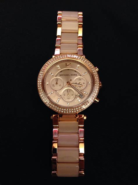 Michael Kors Rose Gold Bling Watch | Michael kors, Michael kors rose gold, Michael kors rose