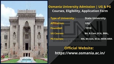 Osmania University Application Form 2023 - Printable Forms Free Online