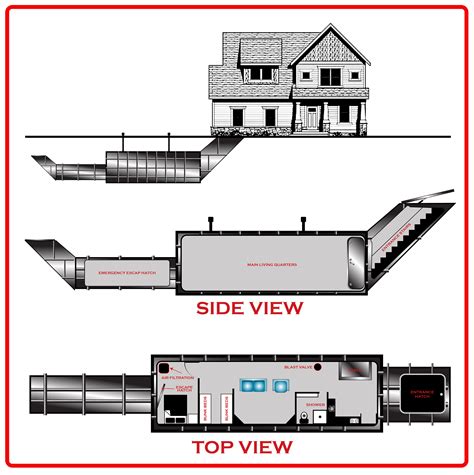 Underground Bunkers & Survival Shelters | Survival shelter, Underground homes, Underground shelter