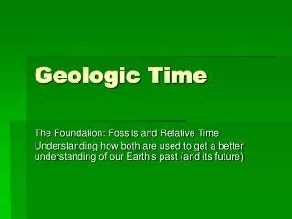 PPT - Life and Geologic Time PowerPoint Presentation, free download - ID:308605