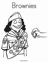 Brownies Coloring Page  Twisty Noodle sketch template