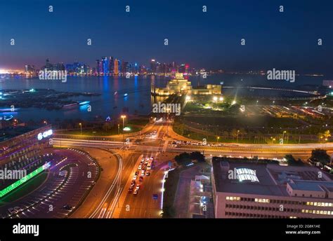 DOHA SKYLINE / QATAR Stock Photo - Alamy