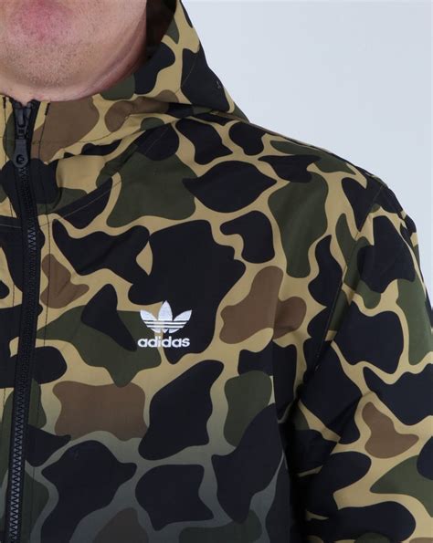 Adidas Originals Camo Windbreaker, Mens, Jacket, rain, wind