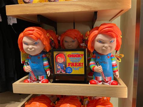 Talking Chucky Popcorn Bucket Now Available at Universal Studios Florida - Disney by Mark