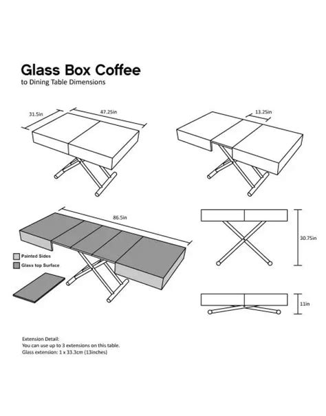 Glass Box Coffee – Convertible Furniture | Expand Furniture - Folding Tables, Smarter Wall Beds ...
