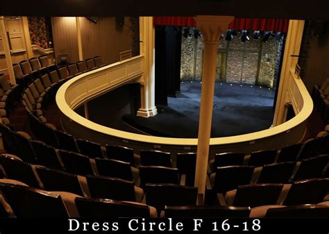 Dress Circle Restrictions - Theatre Royal Waterford