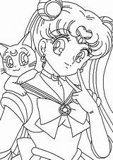Sailor Moon Coloring Pages Printable sketch template