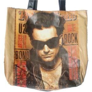 Desejo do dia - Rolling Stone Tote Bag, Bono! - Reverbera, querida!