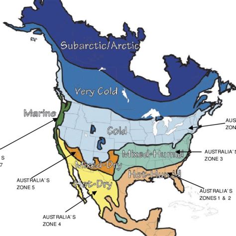 Australia Climate Map - bmp-central