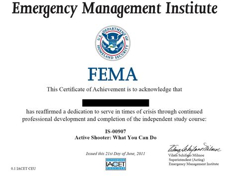 Fema Certification List – cptcode.se