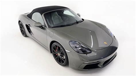 2022 Porsche 718 Boxster, Aventurine Green Metallic With 3609 Miles ...