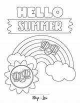 Hello Summer Coloring Pages  Home sketch template