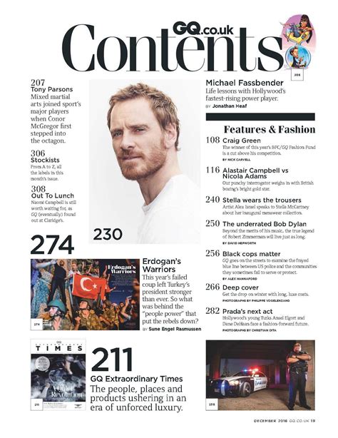 magazine index layout | Magazine contents, Magazine design, Magazine ...