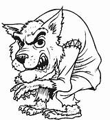50 Werewolf Coloring Pages  ColoringPagesOnlycom sketch template