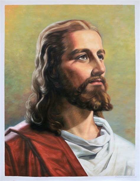 Jesus Christ Portrait - Various Artists Paintings 58D