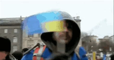 Ukraine Flag Waving Gif