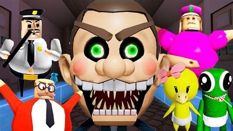 ROBLOX Scary Obby - Bakery Obby, Siren Cop's, Barry's Prison, Miss Ani ...