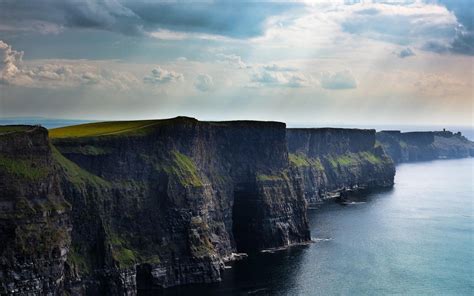 wallpaper Cliffs of Moher, County Clare, Ireland HD : Widescreen : High Definition : Fullscreen