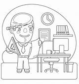 Engineer At Office Färbung Seite  Kostenlose Druckbare Malvorlagen Für sketch template
