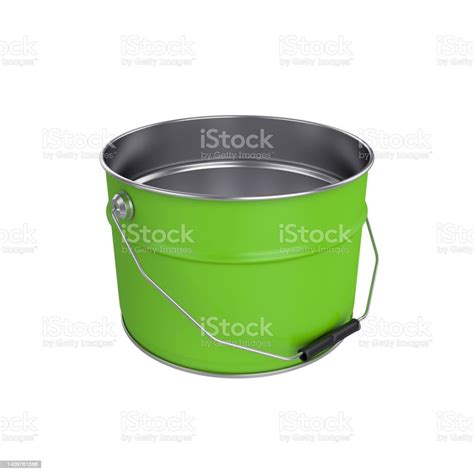 White Paint Can Isolated On White Background 3d Rendering Stock Photo - Download Image Now - iStock