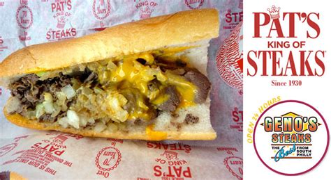 You Can Now Have Geno's And Pat's Cheesesteaks Shipped To Your Door