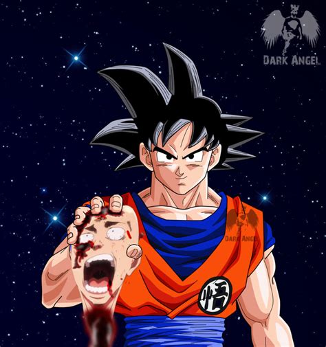 Goku vs One punch man(saitama) by ArjunDarkangel on DeviantArt