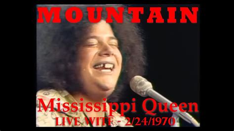 MOUNTAIN - Mississippi Queen (Live on "The Show" 02-24-1970) - * RARE ...