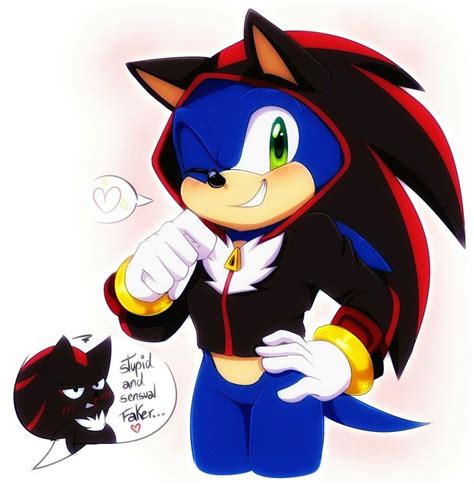 Pin by Esposa de Kirishima Ejirou 🦈 on sonadow | Hedgehog art, Shadow the hedgehog, Sonic fan ...